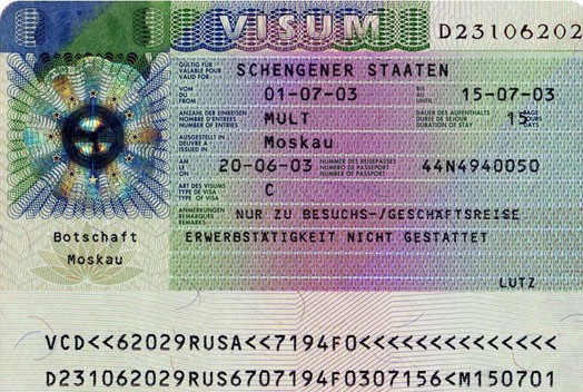 visa Schengen